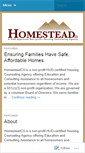 Mobile Screenshot of homesteadcs.org